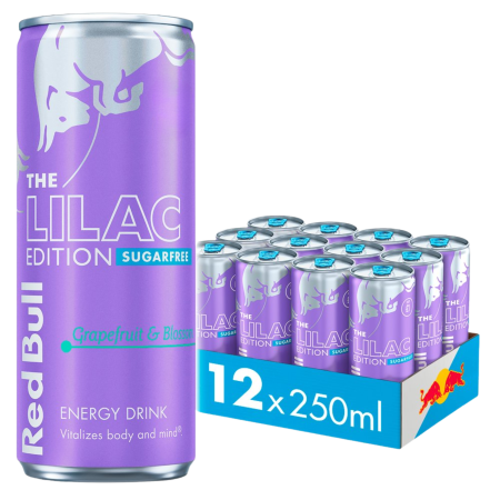 Red Bull The Lilac Sugar Free (12 x 250ml) PMP£1.70