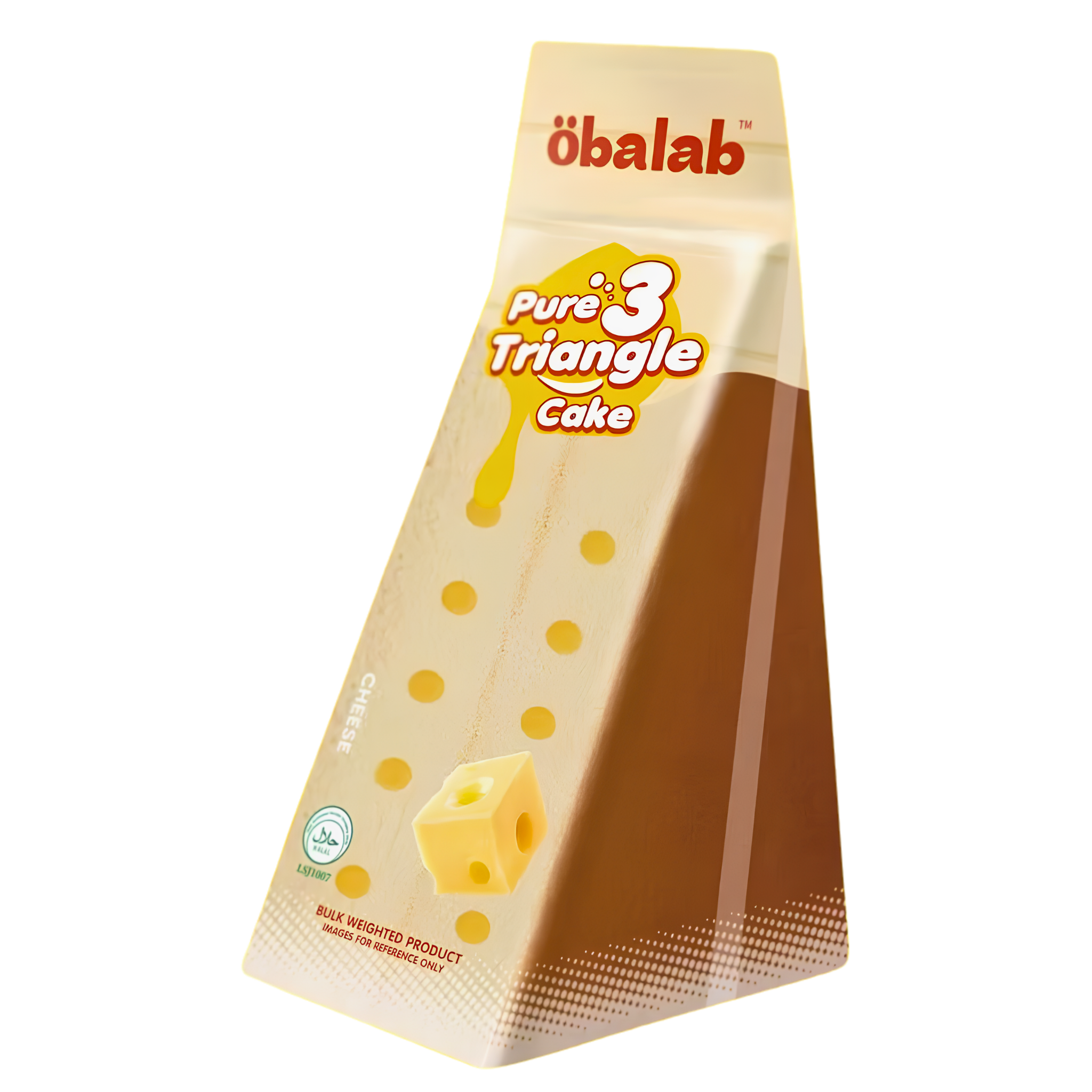 Wholesale Obalab Triangle Cake Cheese Flavour (20x100g) 1 Obalab Triangle Cake Cheese Flavour (20x100g)